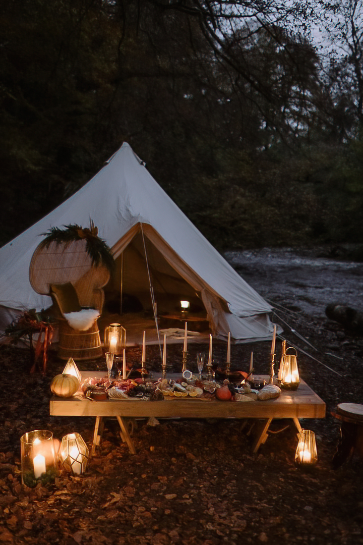 scotland camping elopement glamping